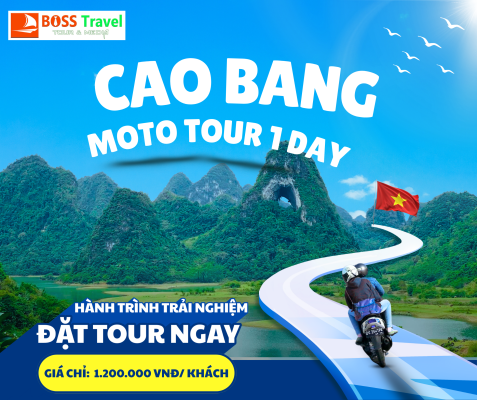 Cao Bang moto tour 1 day - Cao Bang Travel - Boss travel