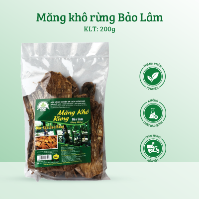 Dried bamboo shoots - Cao Bang specialty