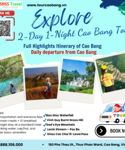 2-Day 1-Night Cao Bang Tour – Departing Daily from Cao Bang